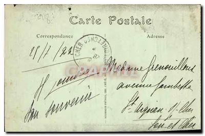 Katedra w Chartres — belki chóru (XVI wiek) — V. Monografia Houvet, n° 846 — Rewers