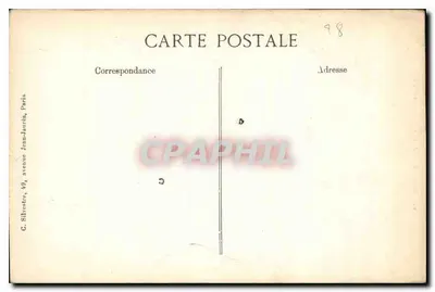 Dreux — Antigo Hotel de Cidade — Editor SEDREUX, n°9 — Verso