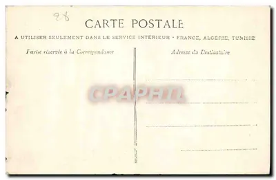 Vizinhança de La Ferté-Vidame — Castelo de la Barre — A C.P.A. — Verso