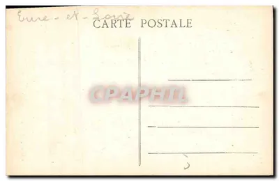 Catedral de Chartres (Eure-et-Loir) — Contrefortes e Arcos-Boutants — G. Foucault, editor, Dreux — Verso