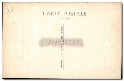Maintenon (Eure-et-Loir) — Le Château (façade méridionale) — Éd. De Keyser, Maintenon — Rewers