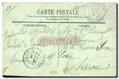 Chartres — Katedra — Wieża Nef z XVI wieku — LI — Rewers