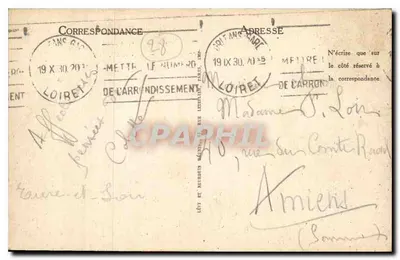 Katedra w CHARTRES — Nef i chórek — ND — Rewers