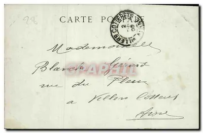 Chartres — Katedra, Portal Południowy — Collections ND. Fot. — Rewers