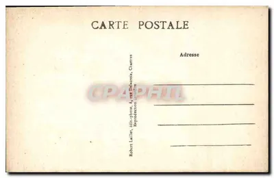 Chartres — Voussuras do arco sul da catedral — Robert Laillet, n°253 — Verso