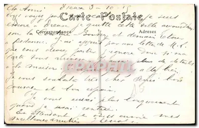 Dreux — La Chapelle Saint-Louis — ND. Fotografie. — Achterkant
