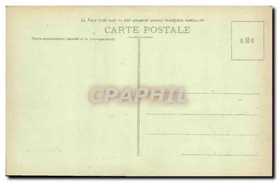 Zamek w Maintenon — Aleja Racine — G. Foucault, wydawca — Rewers