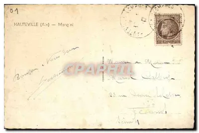 Hotel de la Gare — Hauteville (Ain) — wydawca Cim — Rewers