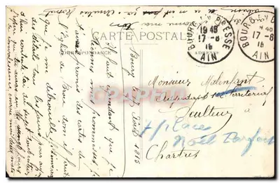 Bourg (Ain) — Chiesa di Brou — C.L., B. — n°50 — Verso