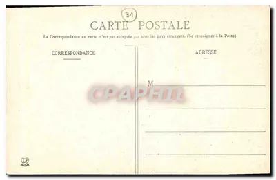 Luchon - Dolina Lysu - Pieczara Piekielna — Phototypie Labouchès frères, Toulouse, nr 16 — Rewers