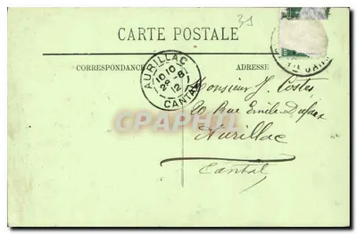 Toulouse — A Estação — LL. — n° 468 — Verso