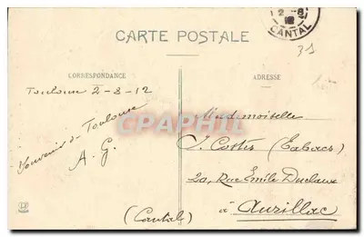 Portal da Dalbade — Toulouse (1537) — Editor Languide-Titer, Toulouse — Verso