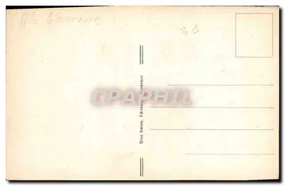 लुचॉन-सुपरबैग्नेर्स — प्लेटो से लिया गया दृश्य (ऊंचाई 1800 मीटर) पायरीनीज़ पर — बी.आर. — बॉर्डेलॉन के ब्रदर्स ब्लॉक — पीछे