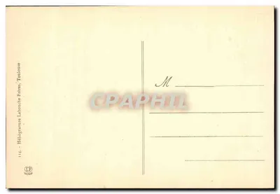 Luchon - Jezioro Parku Quinconces — Héliogravure Labouche Frères, seria Helio - 10 — Rewers