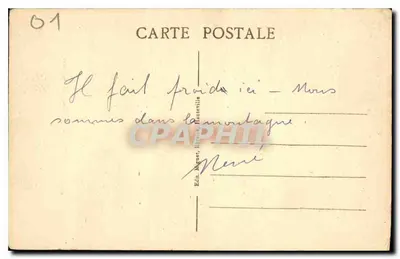 Hauteville (Ain) — Mazièreswaterval — Ed. Magnet, Hauteville — Achterkant