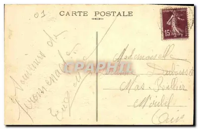 Bellegarde (Ain) — Vista panoramica e il Sorgia — L. Michaux, editore Bellegarde (Deposito) — Verso