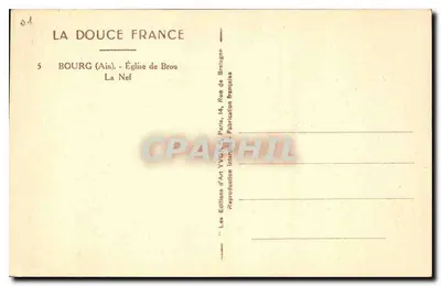 Bourg (Ain) - Katedra w Brou - Nef — Rewers