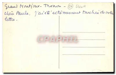 Ferney-Voltaire (Ain) — No castelo: O salão de Voltaire — L. Michaux, Edição Bellegarde (Depósito) — Verso