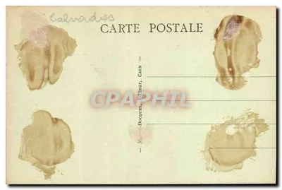 Caen - Obraz Guillaumea Zdobywcy - Sala Refektorium Liceum — Rewers