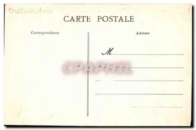 CAEN — Vue générale prise du Labyrinthe de l'Hôtel-Dirut — Verso