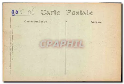 Loup Gorges (Alpes-Maritimes) — Kreuz von Saint-Arnoux und der Loup — Verlag Céret Druck, Nr. 241 — Rückseite