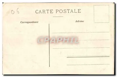 Menton - Ponte Saint-Louis — Edição Giletta, Nice, n° 570 — Verso