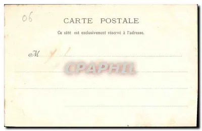 Île Saint-Honorat - Castelo Forte — P. L. Maillan edit. Cannes, n° 57 — Verso