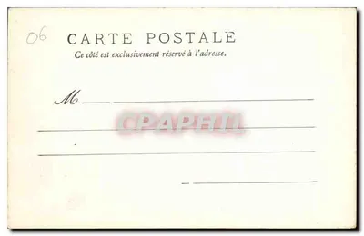NICE — Waterval van het Kasteel — Editie Giletta, fot., Nice, n° 635 — Achterkant