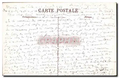 Menton — Widok z Boulevarda de Garavan — Nowoczesna pocztówka 456 — Rewers
