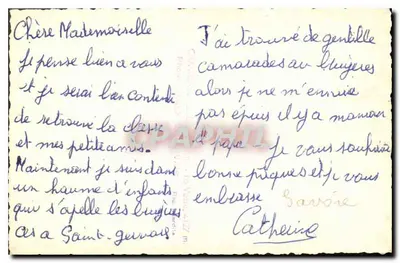 Les Écrins — Visão do lago e do refúgio — Editora: Chamonix — Verso