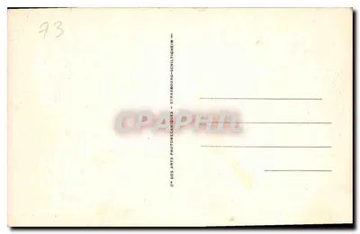 AIX-les-BAINS — Vista Geral — C° des Arts Photomécaniques - Strasbourg-Schiltigheim — Verso