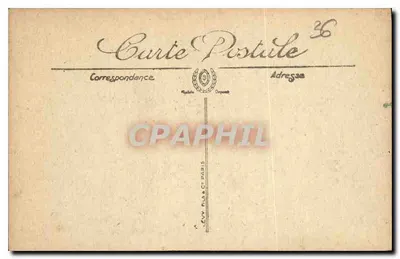 Châteauroux — Igreja de São André — Interior — LL 34 — Verso
