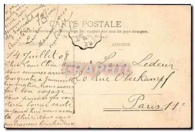 Haute-Saône - Les Vosges Saônoises - Servance - Cascata do Creux Marcot — H. Lamarche, Edit. Malley — Verso