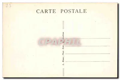 Savoie Tourisme — 471. St-Pierre-d'Albigny — L. Blanc, Montmélian — Verso