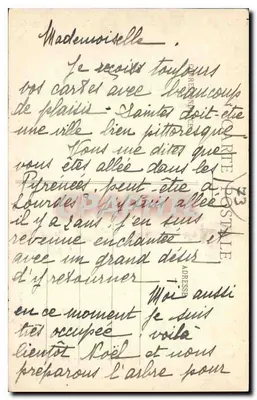 Rota das Escadas, do Frou e das Gorges de Chaillles — O Grande Frou - O Túnel — GALL L. Grimal, Chambléry — Verso