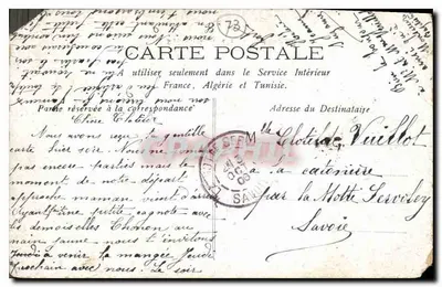 Chambéry — La Prefectura — Editor no identificado — Reverso