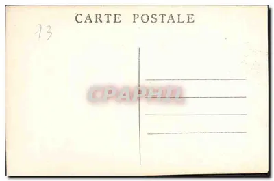 Chambéry — Sakristia: Skulptury renesansowe — Chleché J. Lançon, n°11 — Rewers