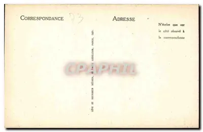 Wodospad Sarennes (Oisans) — Le Dauphiné pittoresque — n° 635 — Rewers