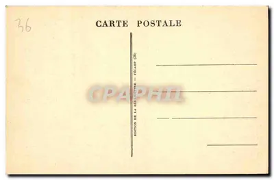 Het monument van M.-A. Le Grand Aîné, oprichter — La Bénédictine in Fécamp — N° 3 — Achterkant