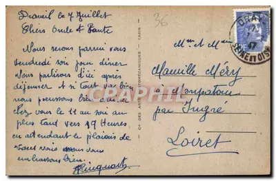 Valençay — Zamek — Ogólny widok — LL.1 — Rewers