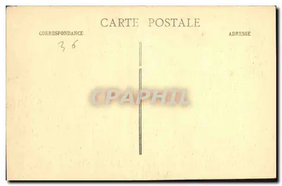 Zamek Raoul — Châteauroux — Zbiór G. G. & Synowie, nr 16 — Rewers