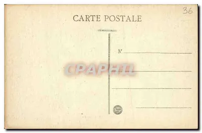 Châteauroux — Muzeum - Wjazd na pierwsze piętro — wydawnictwo G.G. i synowie — Rewers
