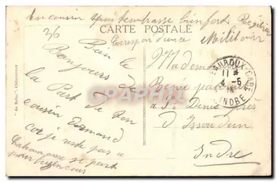 Châteauroux (Indre) — Katedra — Wydawca V. G. n° 212 — Rewers