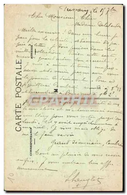 Peregrynacja do ISSOUDUN — Bazylika Świętego Serca — Kaplica Świętego Józefa — L. Revel, Foto. - Issoudun — Rewers