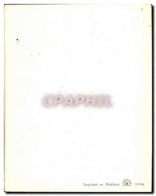 Bos tulpen — botanische illustratie — Gedrukt in België 10398 — Achterkant
