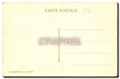 Jezioro Zielone i Kolekcja Fiz — Kolekcja La Savoie — nr 25305c — Rewers