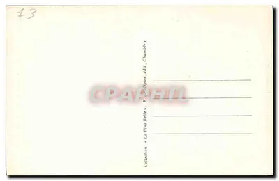 Savoie pittoresque — Pralognan — La Glière — Editor F. d'Aligien — Reverso
