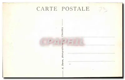 Desfile do Rio Rhône entre Yenne e Pierre-Châtel — n° 267 — A. Doron, Chambéry — Verso