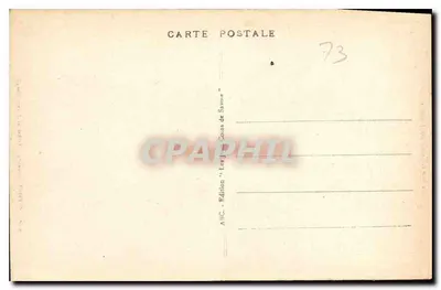 Os Jelis Coins de Savoie — Desfile de Pierre Châtel — Edição A.N.C. — Verso