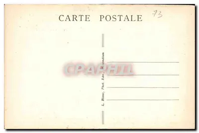 Tresserve — Pamiątkowa stela po Lamartine (Miejsce inspirowania) — Savoie Tourisme, n°1070 — Rewers